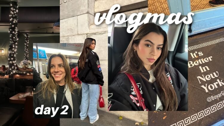 a day in NYC: brunch, Bryant Park, HUGE Zara haul, day w/ Mom *VLOGMAS DAY 2*