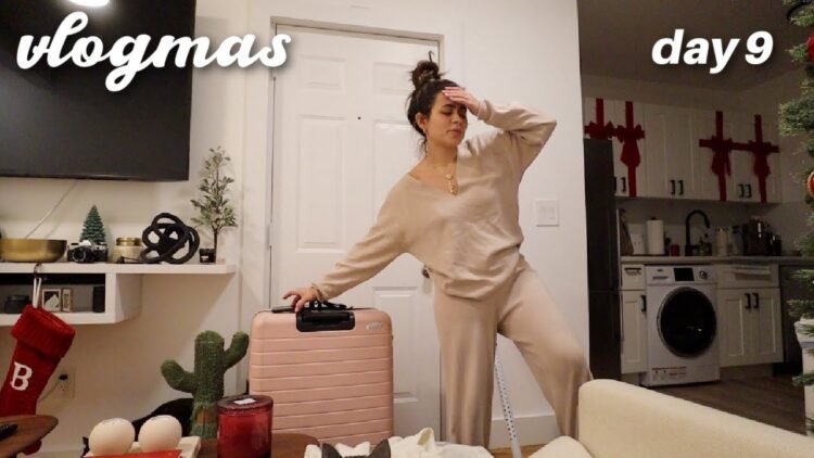 a rough travel day: london to nyc *VLOGMAS DAY 9*