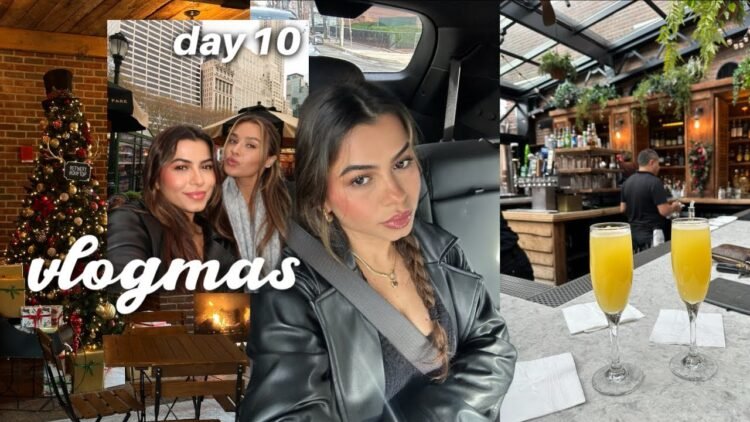 back in nyc: brunch w/ Avery, resetting after a trip + pr haul *VLOGMAS DAY 10*