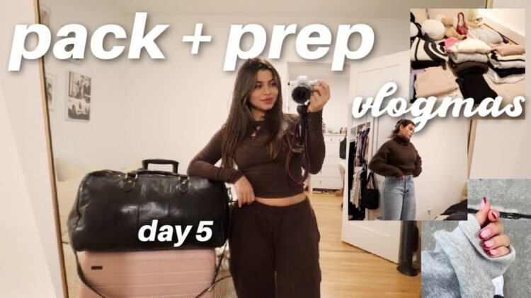 pack & prep for London with me *VLOGMAS DAY 5*