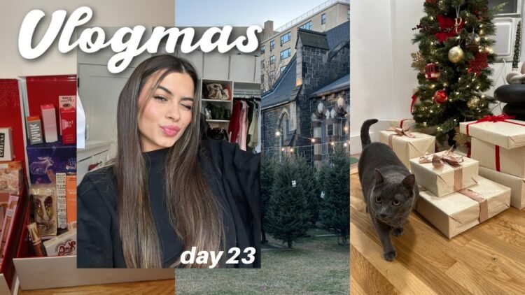 prepping to go home for the holidays + GIVEAWAY *VLOGMAS DAY 23*