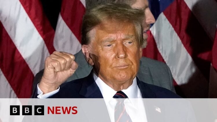 Trump wins New Hampshire Republican primary | BBC News