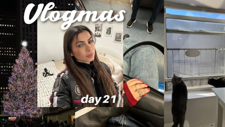 VLOG ♥ grwm for a date + Rockefeller tree *VLOGMAS DAY 21*